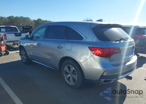 2019 Acura Mdx Standard z USA, uszkodzony, nr VIN 5J8YD4H34KL031851